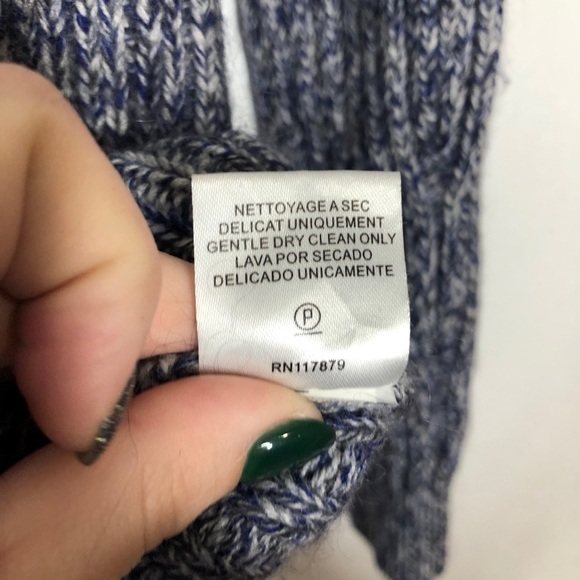 Manoush Embroidered Lips Sweater Blue Xsmall - Picture 6 of 6